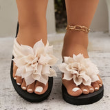Sandales Fleur Élégante
