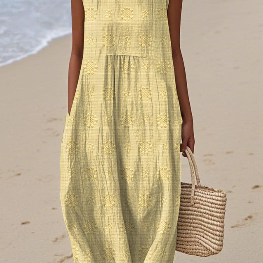 Franca - Sukienka bawełniana bez rękawów