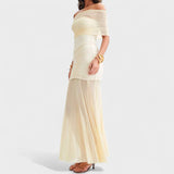 Vivienne - Robe longue en maille