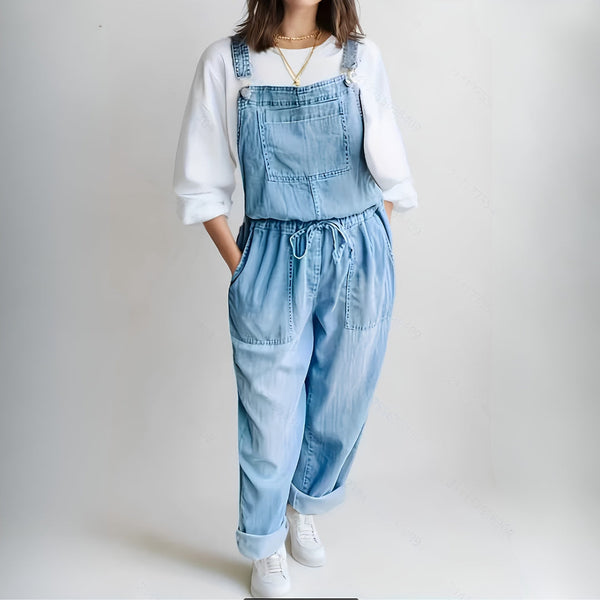 Verónica - Combinaison Détendue en Denim 2
