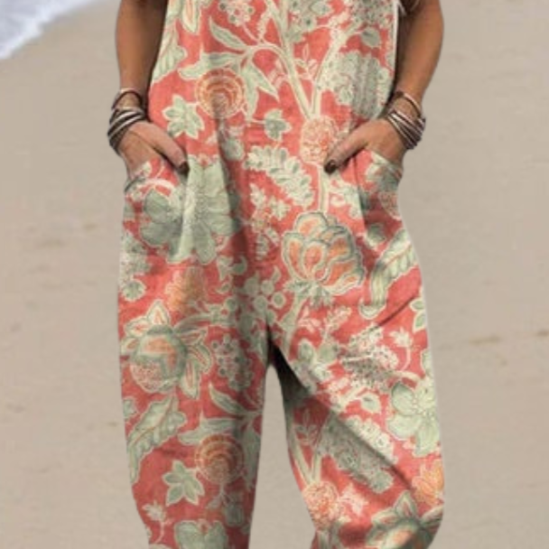 Elis - Sukienka w kwiaty w stylu vintage