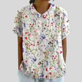 Haut Fleuri Confort Élégant