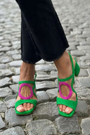 Vert et rose