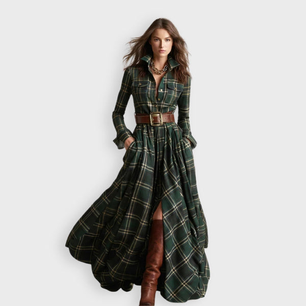 Océane - Robe Chemise avec Ceinture