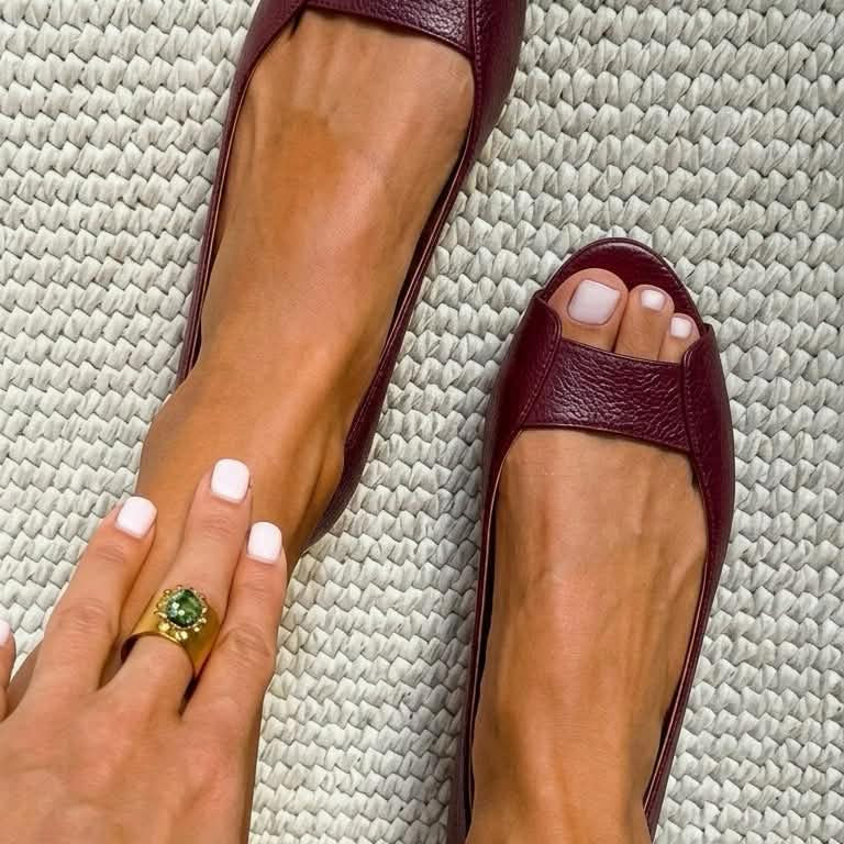 Adèle - Sandales dorées Confort Chic