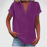 Xavinah - Blouse V-Neck Confortable
