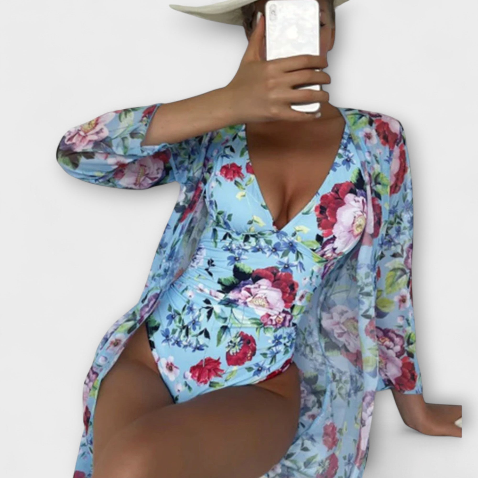 Linnea - Zestaw kostiumu kąpielowego na lato