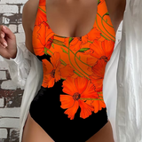 Lucienne - Maillot de bain une pièce élégant avec imprimé floral