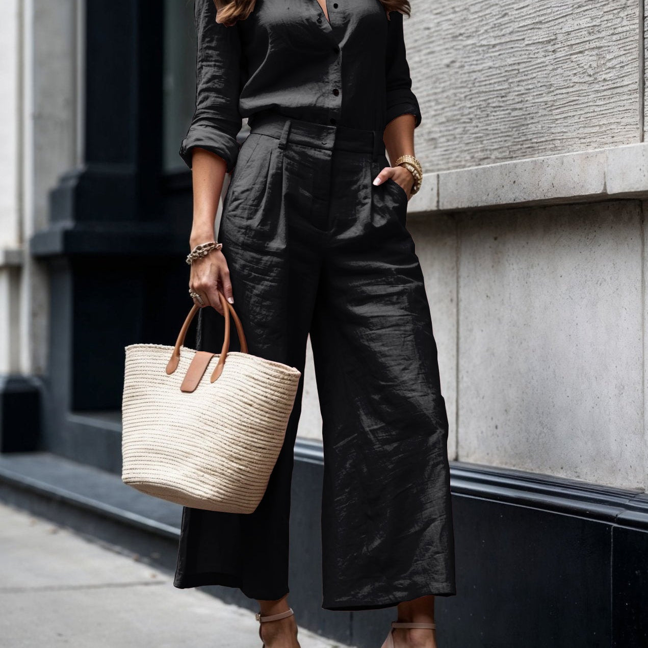 Isadora - Look Casual Chic Rose