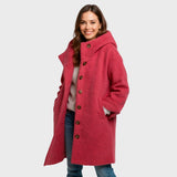 Frédérique - manteau quotidien, de longueur moyenne et confortable