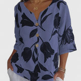 Laura - Blouse V-Neck Confortable