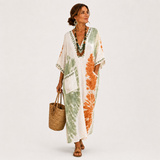 Catherine - Kaftan Tie-Dye Vert