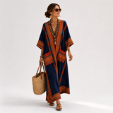 Rosalie - Kaftan Bleu Ethnique