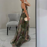 Margo - Robe Maxi avec Imprimé Floral