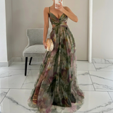 Margo - Robe Maxi avec Imprimé Floral