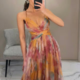 Margo - Robe Maxi avec Imprimé Floral