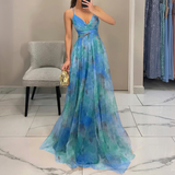 Margo - Robe Maxi avec Imprimé Floral