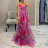 Margo - Robe Maxi avec Imprimé Floral