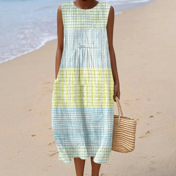 Iris - Robe en coton