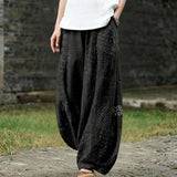 Adélaïde – Pantalon large noir