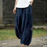 Bérénice – Pantalon large à motif céleste