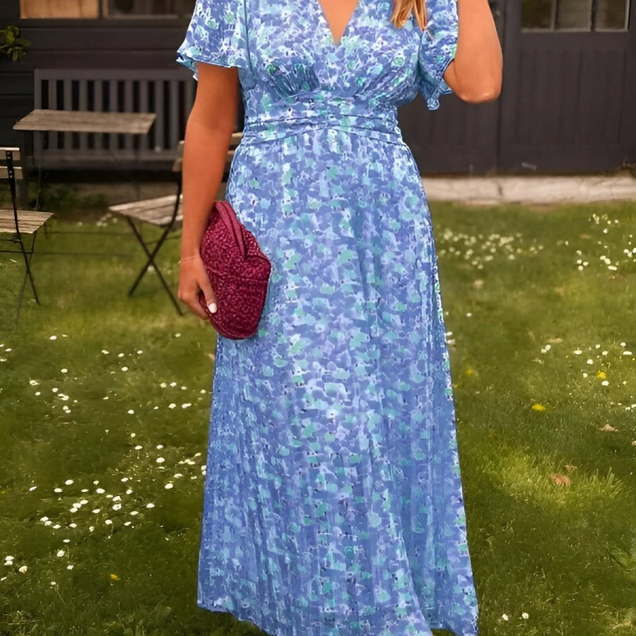 Sandra - Elegancka sukienka maxi