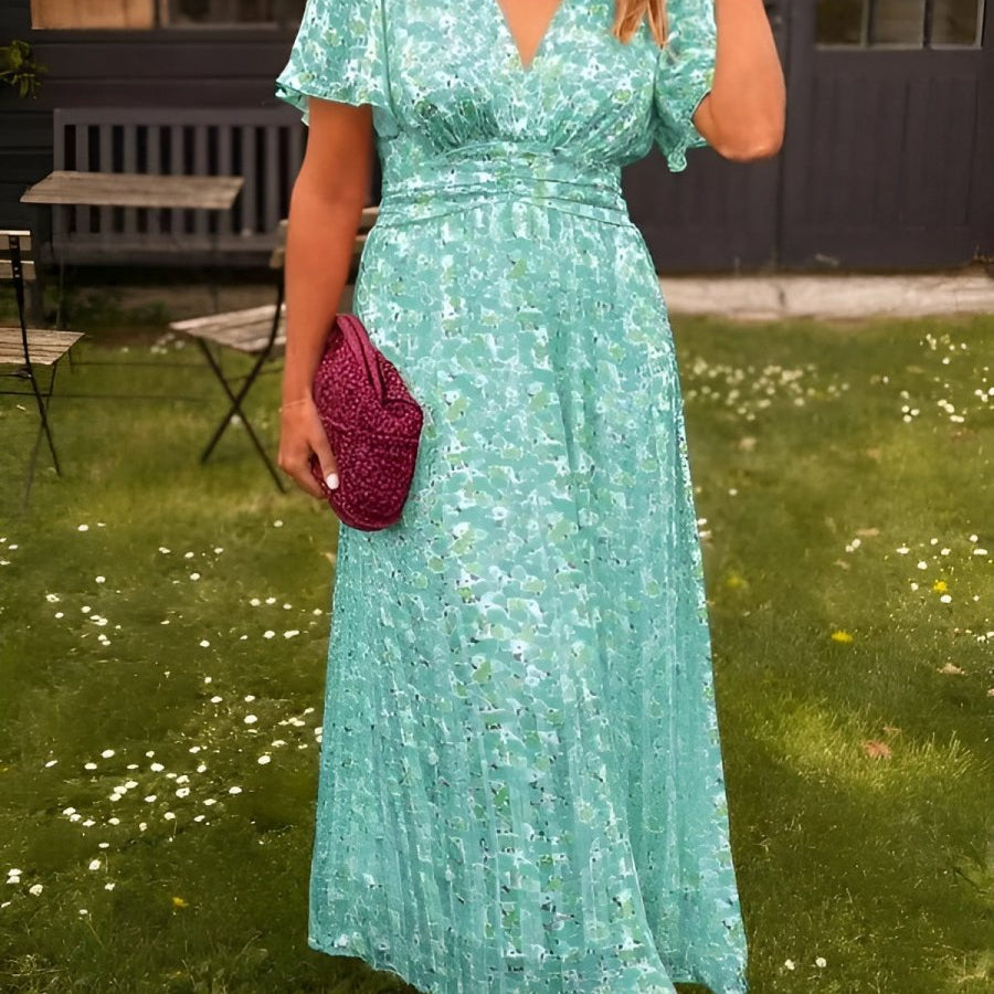 Sandra - Elegancka sukienka maxi