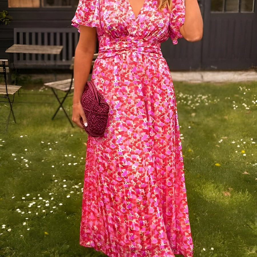 Sandra - Elegancka sukienka maxi